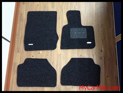 BMW X3 Custom Car Mat with Heelpad