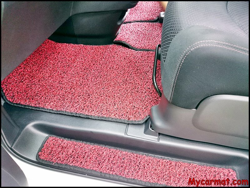 Nissan Serena Hybrid Custom Car Mat With Side Sewing + Heelpad