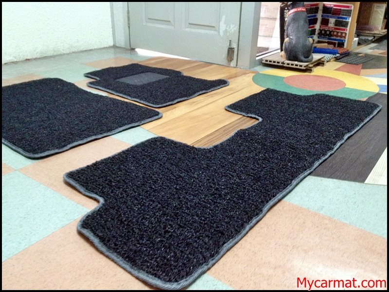 Honda Civic 2012 Custom Car Mat With Side Sewing + Heelpad