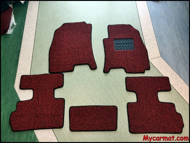 Proton Suprima S Custom Car Mat With Side Sewing + Heelpad