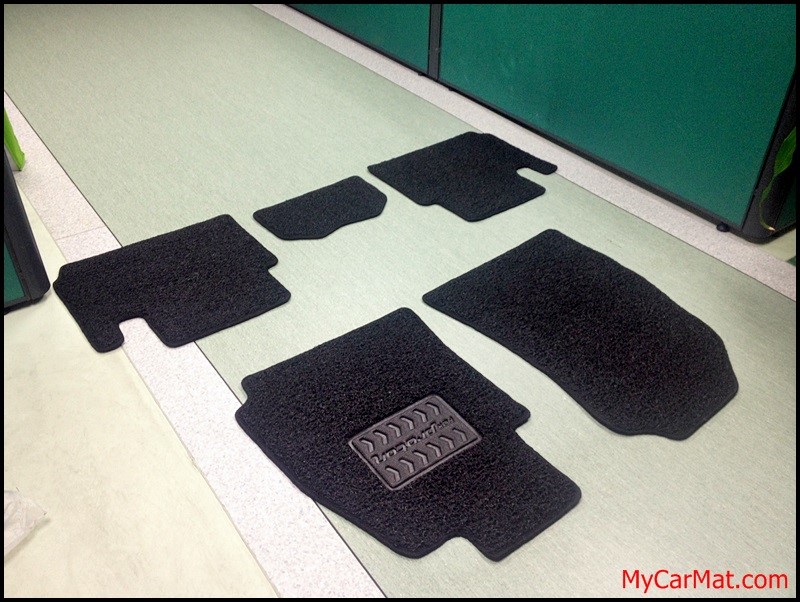 Proton Preve Car Mat With Side Sewing and Heelpad