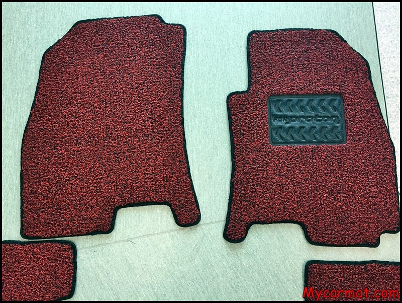 Proton Suprima S Custom Car Mat With Side Sewing + Heelpad