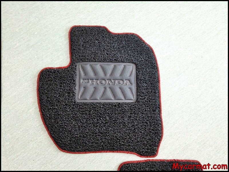 Honda City 2014 Custom Car Mat With Side Sewing + Heelpad