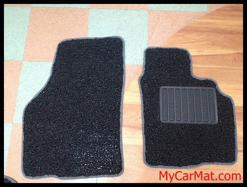 New VW Beetle Custom Car Mat With Side Sewing + Heelpad