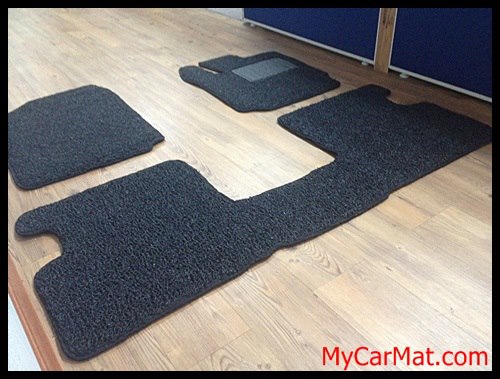 New Perodua Myvi 1.5 Custom Car Mat With Side Sewing + Heelpad