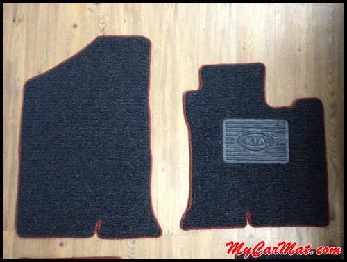 KIA Optima K5 Custom Car Mat With Side Sewing + Heelpad