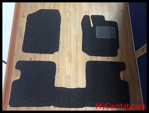 New Perodua Myvi 1.5 Custom Car Mat With Side Sewing + Heelpad